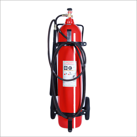 Trolley Mounted Carbon Dioxide Extinguisher By SUPREMEX EQUIPMENTS
