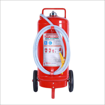 Trolley Mounted Dry Powder Extinguisher