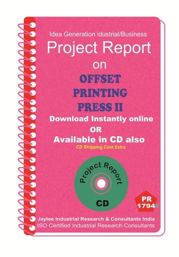 Offset Printing Press Ii Project Report Ebook