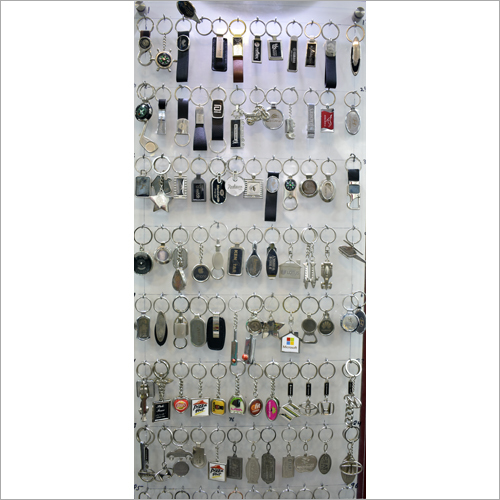 Golden & Silver Metal Keyring