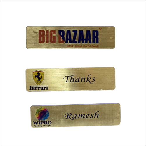 Promotional Name Plate