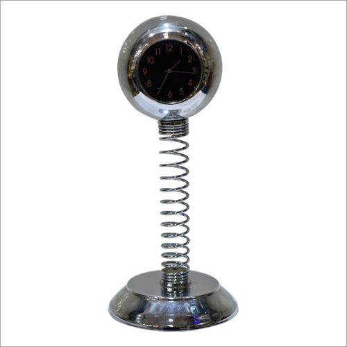 Silver Customized Table Clock