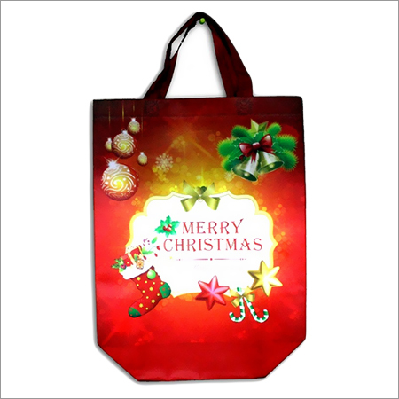 Red Non Woven Handle Bag