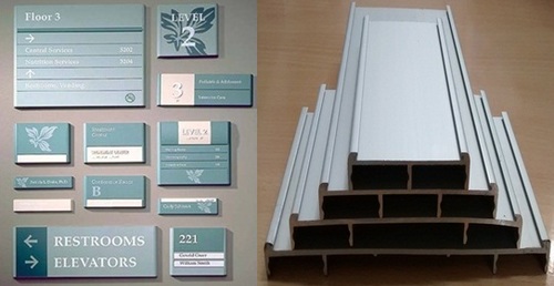 Aluminium Modular Signage
