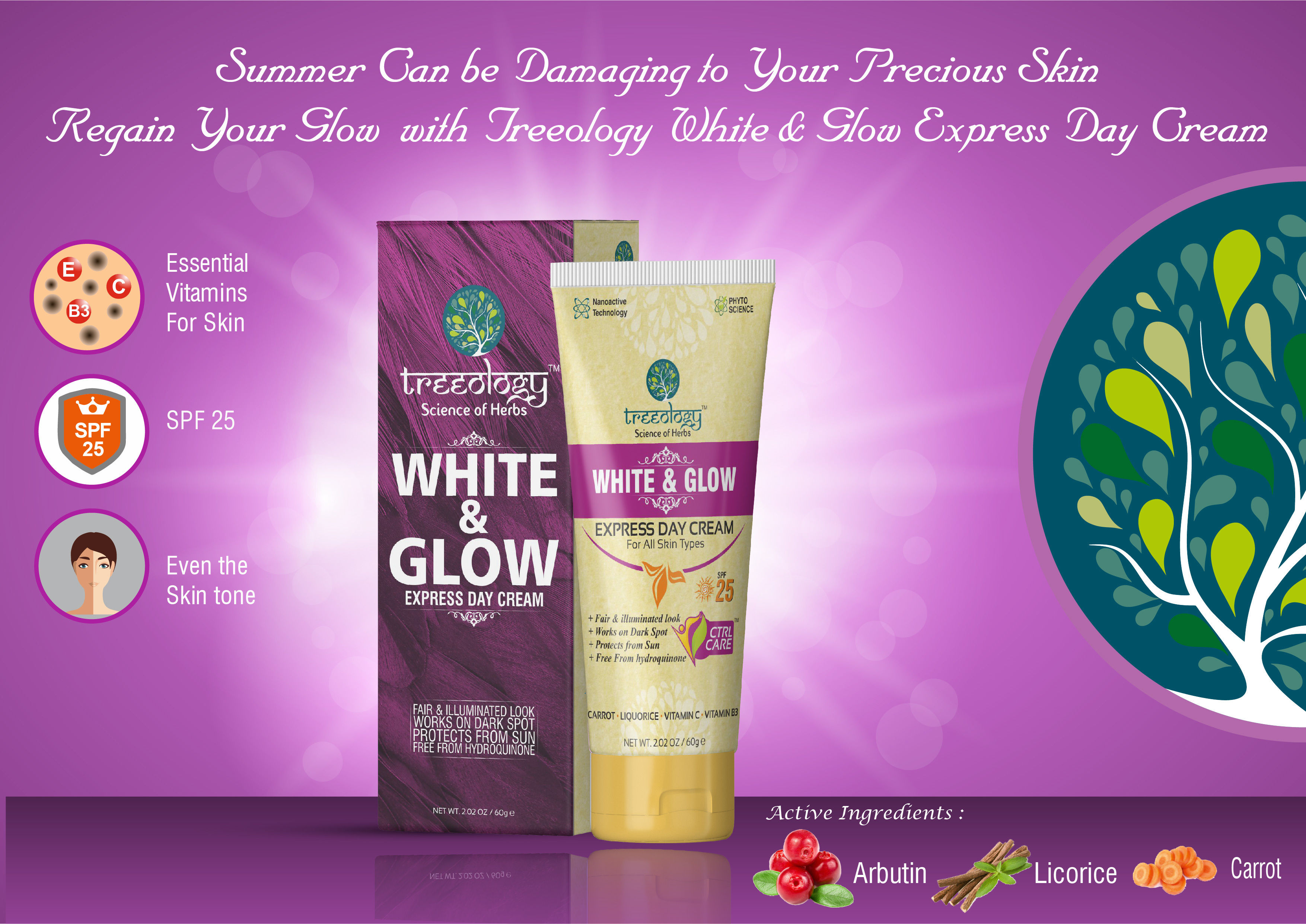 WHITE & GLOW DAY CARE CREAM