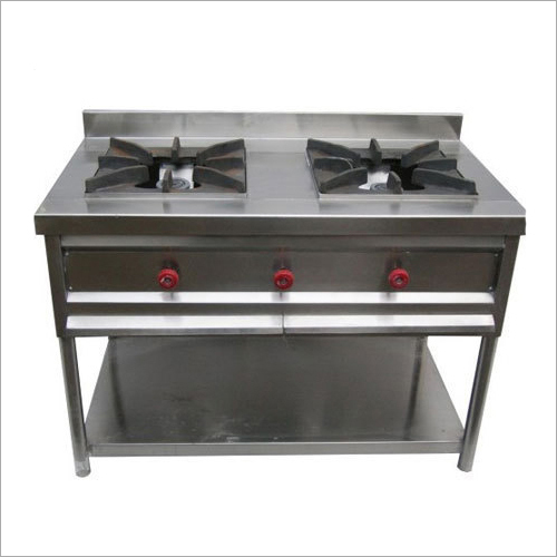 2 Burner Commercial Gas Stove By PERFECT KITCHEN EQUIPMENTS