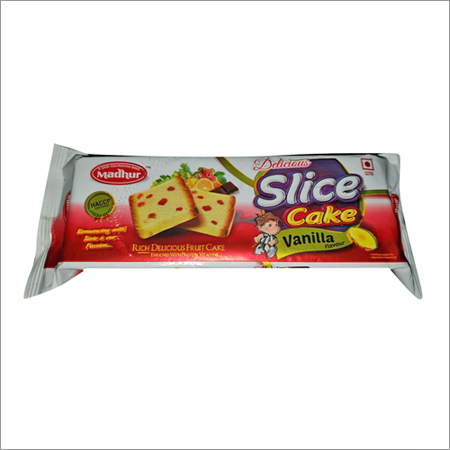 Slice Cake Vanilla Flavour