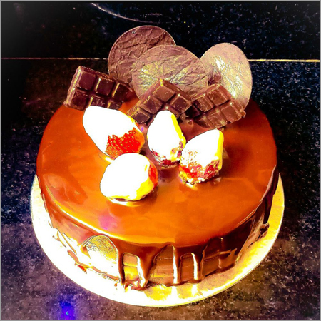 Strawberry Truffle Cake