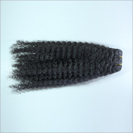 Machine Weft Kinky Curly Hair Used By: Boys