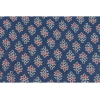 Ajrakh - Silk Mashru Fabric