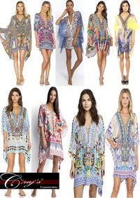 Ladies Kaftan Tops - Soft Cotton Blend Fabric | Lightweight, Smooth Texture, Versatile Design