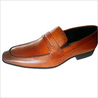 Leather Loafer Shoes - Genuine Leather, Size 6-12, Brown | Comfortable Fit, Durable Sole, Elegant Design, Shiny Leather, Slip-on Closure