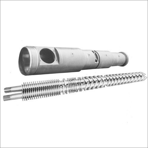 PVC Pipe Screw Barrel - Steel EN 41B | Ideal for PVC Pipe Plants, High-Speed Processing, Hassle-Free Functionality, Rigorous Testing
