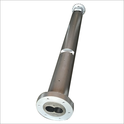 Sleeve Fitted Twin Front Barrel - Steel Material , Ideal for PVC Pipe Plants, Excellent Functionality and Sturdy Design