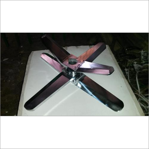 Three Tyre Blade - Stainless Steel | Designed for PVC Mixer Cooler Application