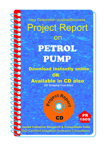 Petrol Pump Project Report eBook