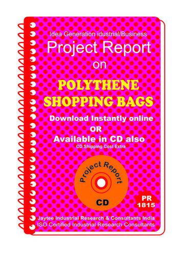 Miscelleneous Project Reports