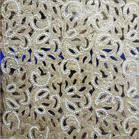 Coding Handwork Lace - Fabric, One Sided Design | Adorned With Beads For Elegant Decorative Touch