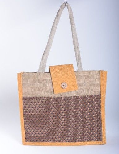 Customizable Jute Canvas Bag