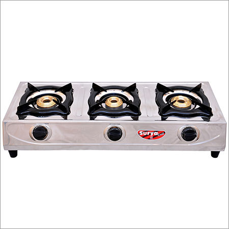 surya 3 burner cooktop