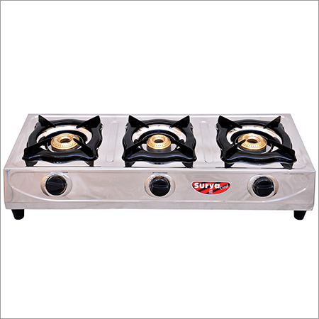 Surya lpg gas stove deals 3 burner price