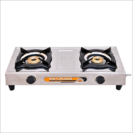 2 Burner Slender SS LPG Gas Stove