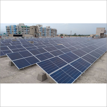 Flat Roof Solar Panel Mounting Structure