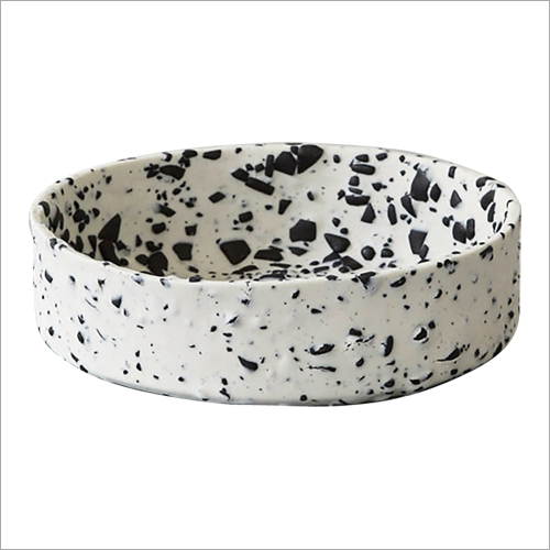 Handmade Porcelain Terrazzo Bowl