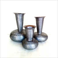 Antique Metal Vase