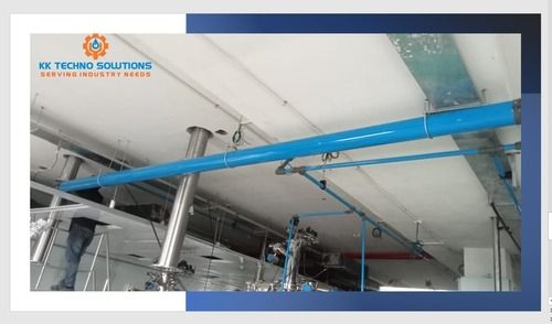 Blue Industrial Air Pipe