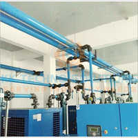 Compressed Air Pipe Aluminum Fittings - Color: Blue