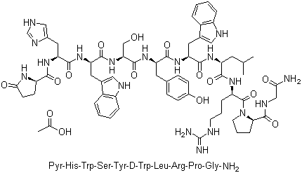 Triptorelin Acetate Api - Cas No: 140194-24-7