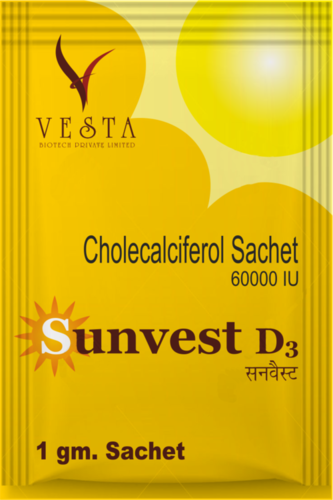 SUNVEST Vitamin D3 Deficiency Sachet SUNVEST Vitamin D3 Deficiency Sachet