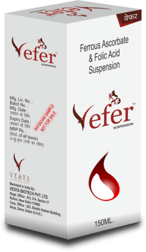 Ferrous Ascorbate Folic Acid Suspension