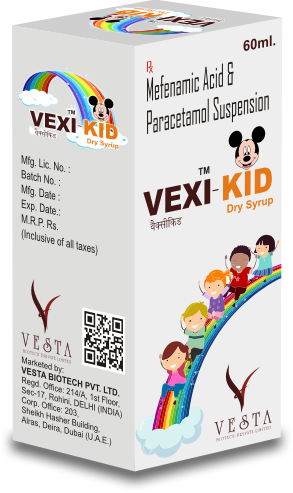 Vexi Kids Fever Dry Syrup