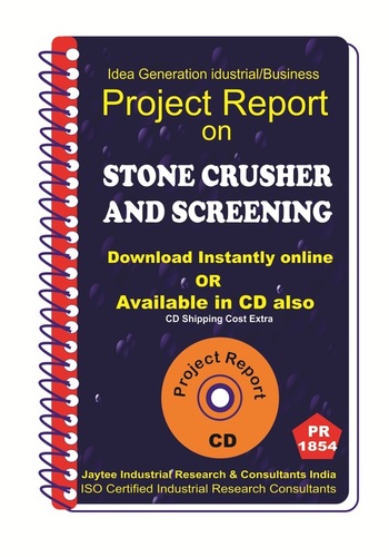 Stone Crusher and Screening Project Report ebook