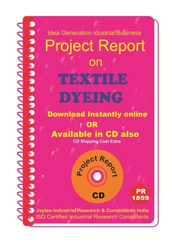 Textile Dyeing manufacturing Project Report ebook By DOCTRZ PRODUCTS