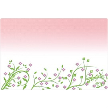 Floral Hotel Table Mat