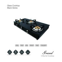 Auto Ignition Glass Gas Stove