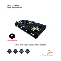 3 Burner Auto Ignition Gas Stove