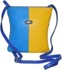 Multi Color Leather Crossbody Bag