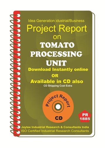 Tomato Processing Unit manufacturing Project Report eBook