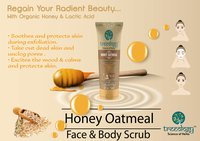 Honey Oatmeal Face & Body Scrub