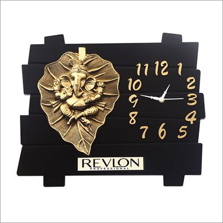 Wall Hanging Ganesha With Clock