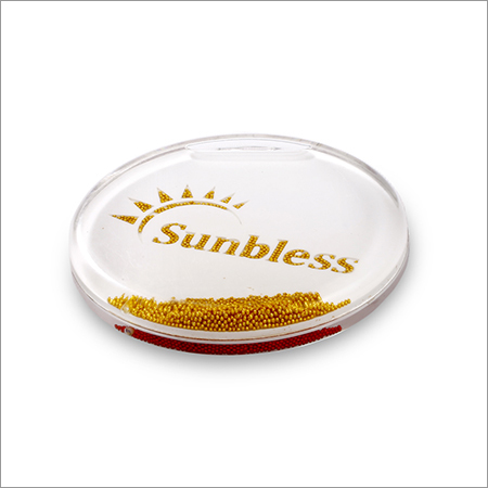 Liquid Paper Weight With Granules