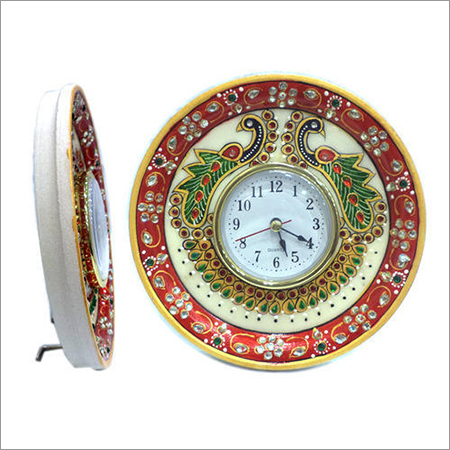 White Marble Designer Clock