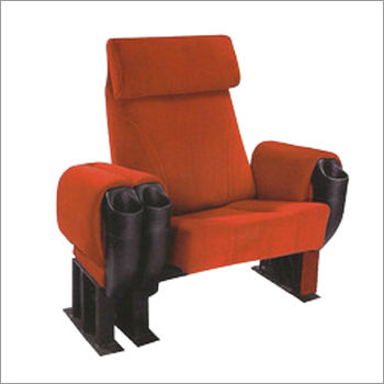 Leather Push Back Auditorium Chairs