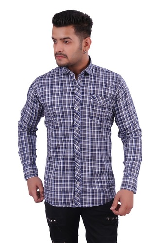 Mens Checked Shirt