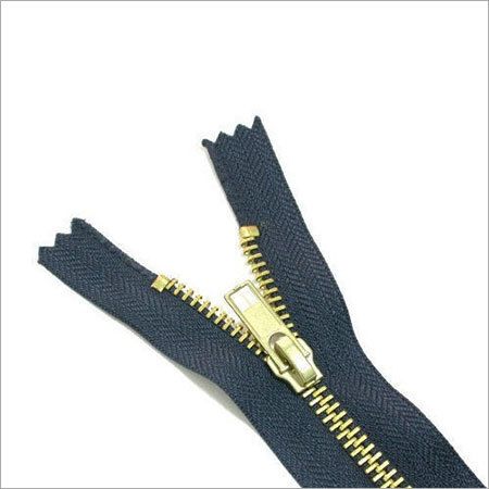 Brass Gold Metal Zippers