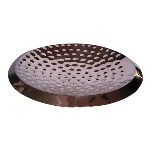 SS Hammered Round Plate SS Hammered Round Plate
